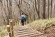 湖畔の宿記念公園駐車場へ