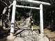 太平山神社への道